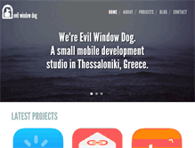 Tablet Screenshot of evilwindowdog.com